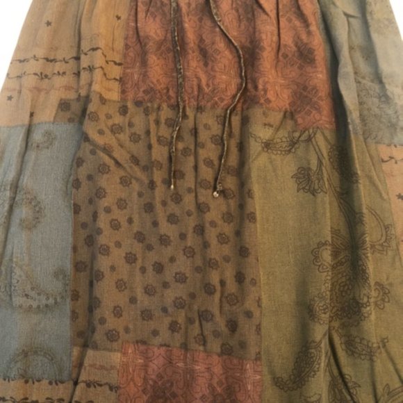 Coldwater Creek Long Patterned Skirt - Picture 2 of 5